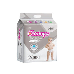 Baby Diaper High Absorbent Pant Diapers  Champs Soft And Dry Baby Diaper Pants Xl  54 Pcs (Extra Large  Xl54 Pieces)