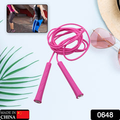 3m Plastic Adjustable Wire Skipping Skip High Speed Jump Rope Cross Fit Fitness Equipment Exercise Workout