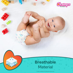 Champs Soft And Dry Baby Diaper Pants  62 Pcs (Large Size)