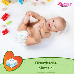 Champs Soft And Dry Baby Diaper Pants  78 Pcs (Small Size  S78)